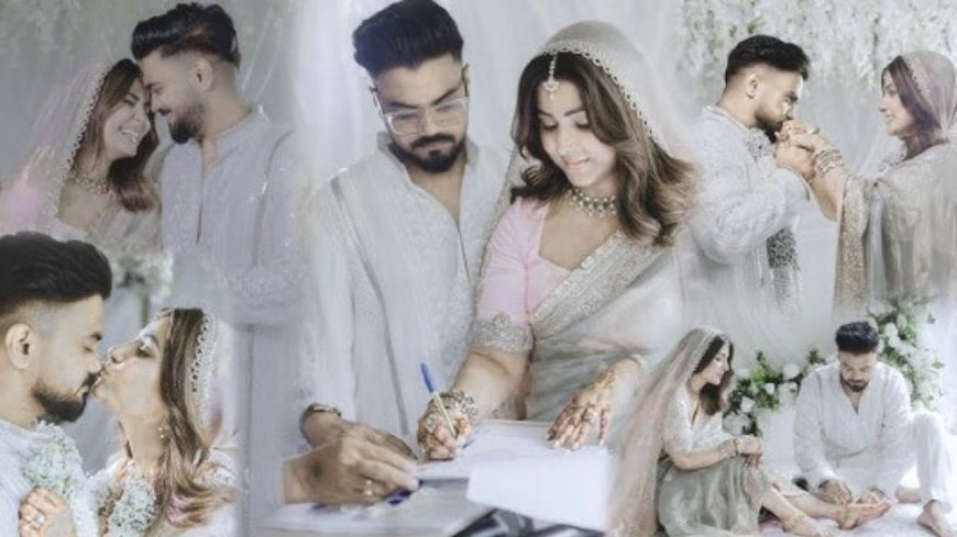 शादी के बंधन में बंधे हिना खान और रॉकी जायसवाल