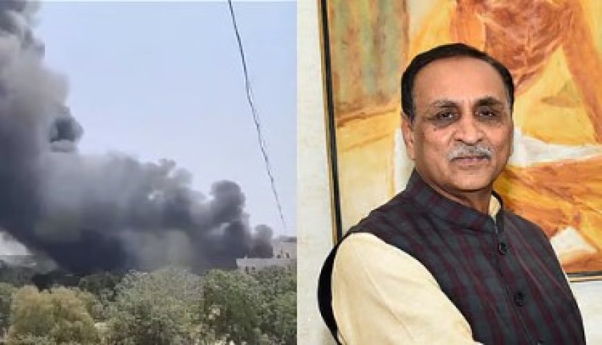 गुजरात के अहमदाबाद में बड़ा हादसा- एयर इंडिया का प्लेन क्रैश, पूर्व CM विजय रूपाणी भी थे सवार