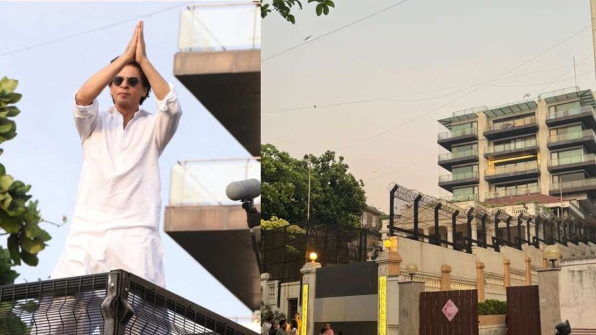 शाहरुख खान के मन्नत पहुंची BMC और वन विभाग के जॉइंट टीम