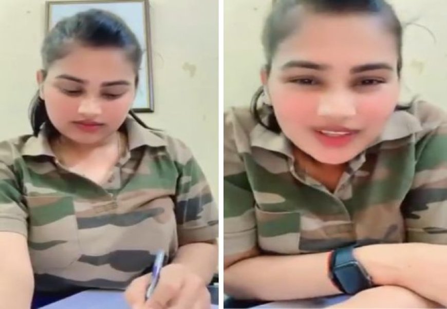 महिला थानेदार की बढ़ी मुश्किलें, वर्दी में बनाई रील, डीआईजी ने जारी किया आदेश