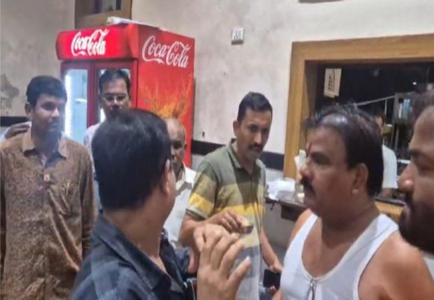 हॉस्टल में विधायक को दी गई बासी दाल, लगा दी कैंटीन चालक की क्लास, देखिये वीडियो