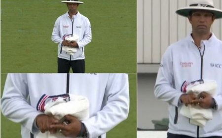 UMPIRE Kumar Dharmasena: अंपायर ने फील्ड पर किये इशारे, क्या हो रही थी इंग्लैंड की मदद?, मचा बवाल 